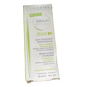 Bioderma SEBIUM Mat Control 1oz Shine Moisturizer tighten pore Corrector 12/23